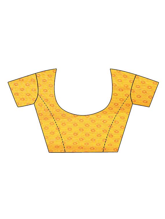 women's saree combo with blouse - 18501751 - Standard Image - 3
