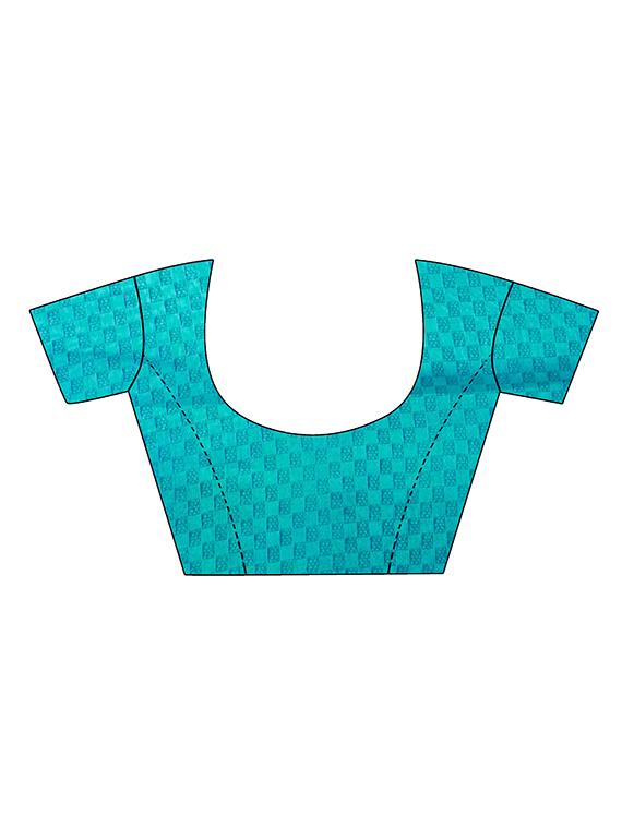 women's saree combo with blouse - 18501797 - Standard Image - 3