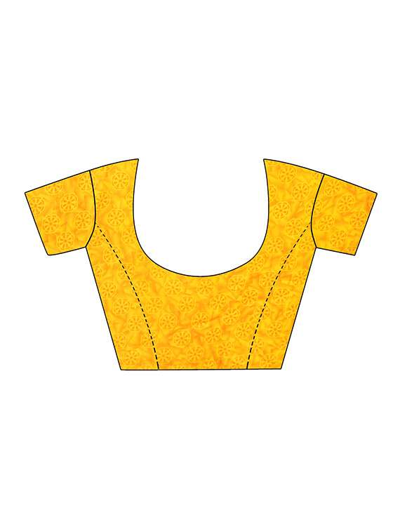 pack of 2 printed sarees with blouse - 18501817 -  Standard Image - 3