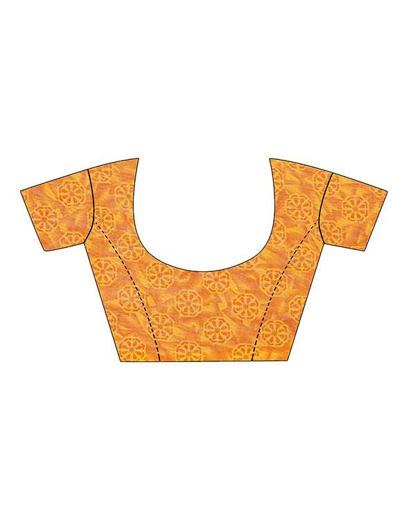 pack of 2 printed sarees with blouse - 18502287 -  Standard Image - 3