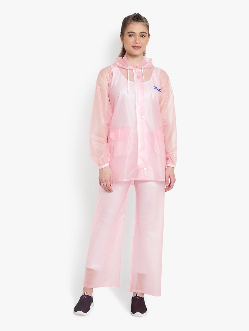 solid hooded rain suit set - 18503981 - Zoom Image - 0