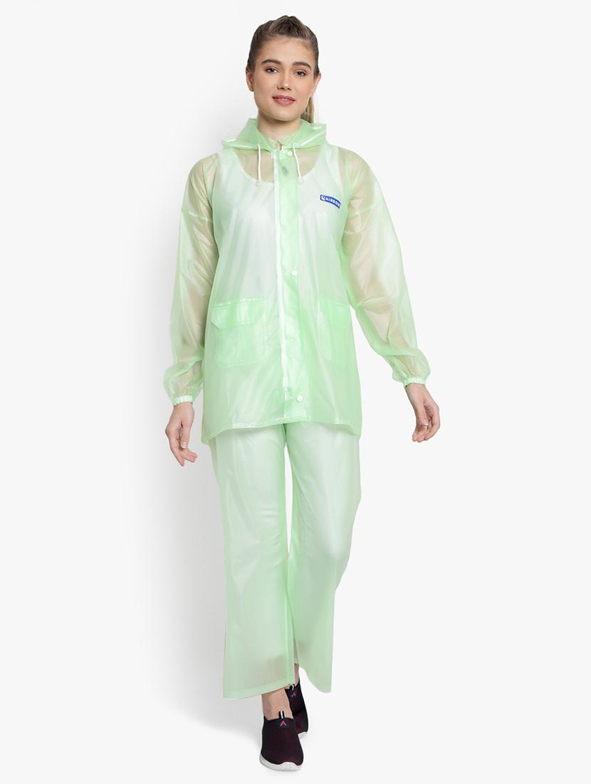solid hooded rain suit set - 18503984 - Zoom Image - 0
