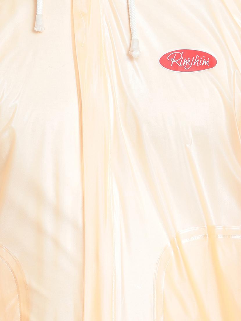 orange transparent solid hooded rain suit - 18503990 - Standard Image - 3