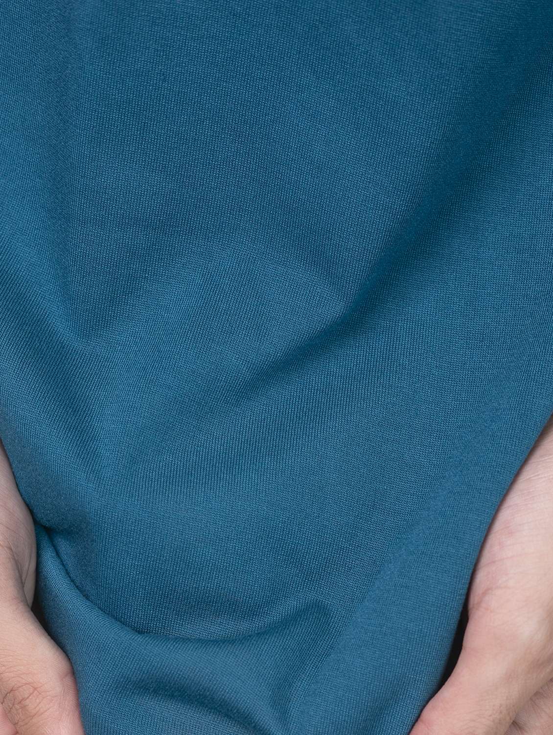 men blue slim fit contrast piping solid t-shirt - 18507581 -  Standard Image - 5