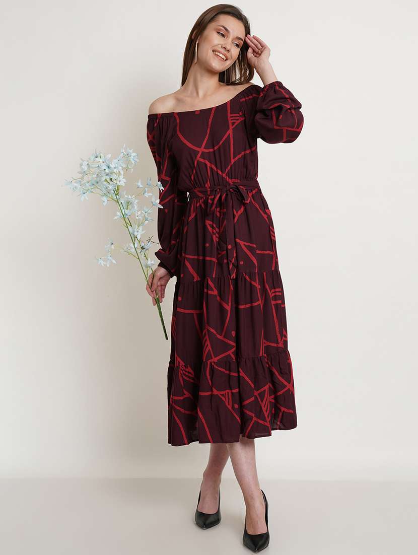 women's tiered dress color block dress - 18509690 -  Standard Image - 3