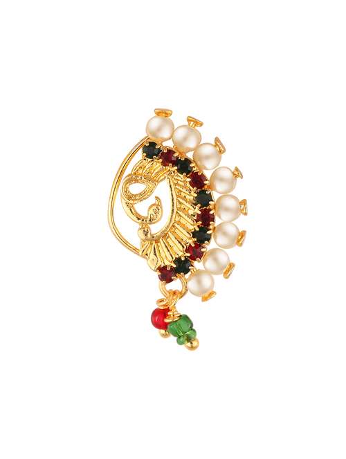 women non piercing maharashtrian nath - 18509755 - Standard Image - 0