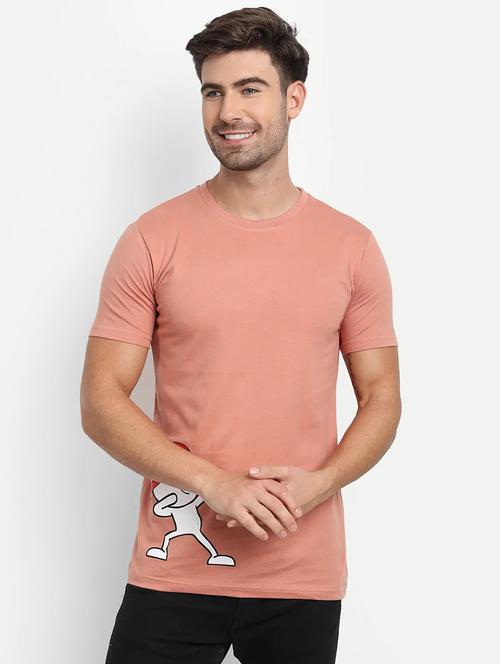 men placement print short sleeve t-shirt - 18509819 -  Standard Image - 0