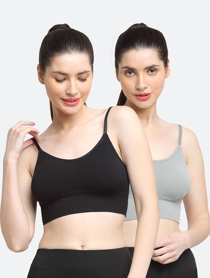 pack of 2 lightly padded sports bra - 18510085 - Zoom Image - 0