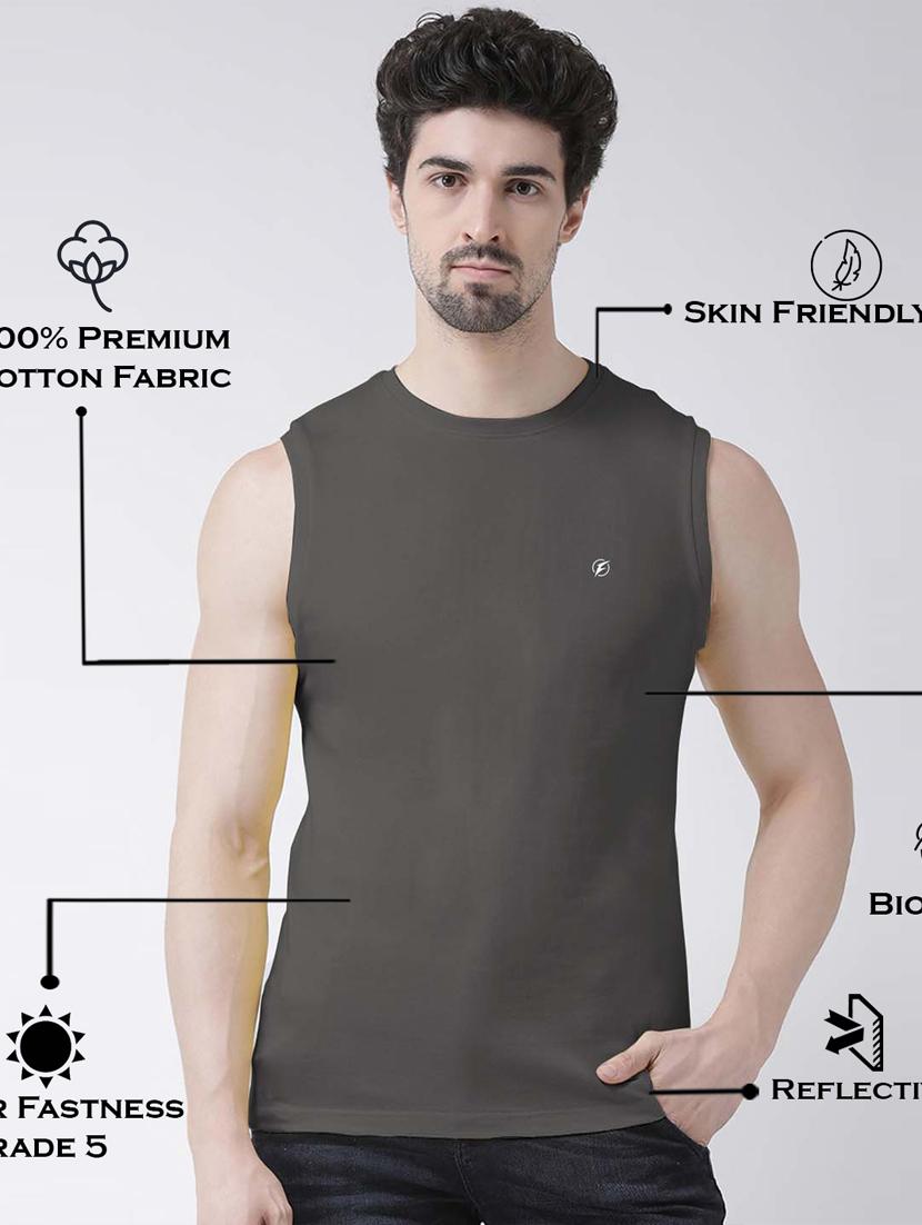 crew neck solid regular t-shirt - 18510134 - Standard Image - 3
