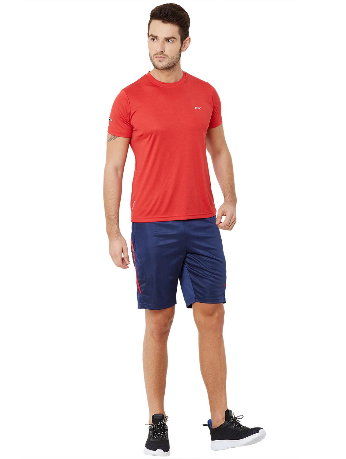 navy blue solid short - 18510478 - Standard Image - 3