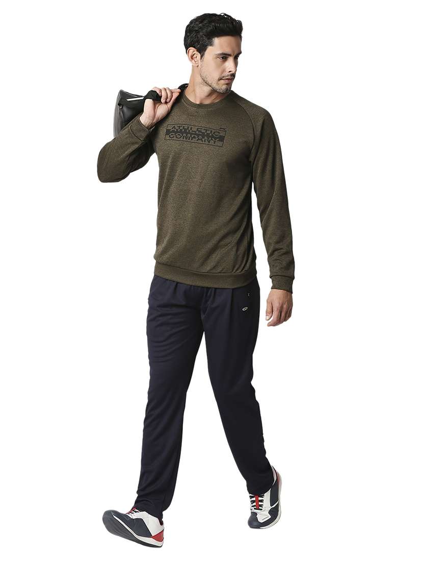 round neck chest print sweatshirt  - 18510577 -  Standard Image - 3