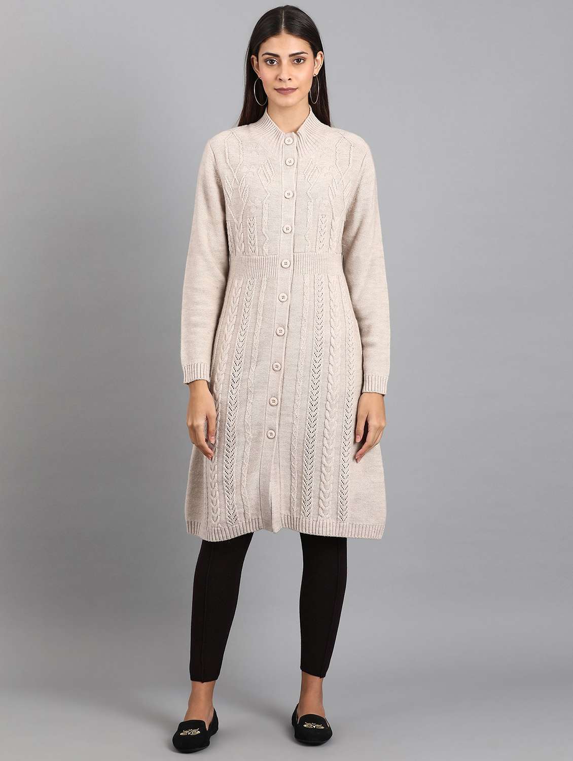 women ankle length solid legging - 18511134 -  Standard Image - 3