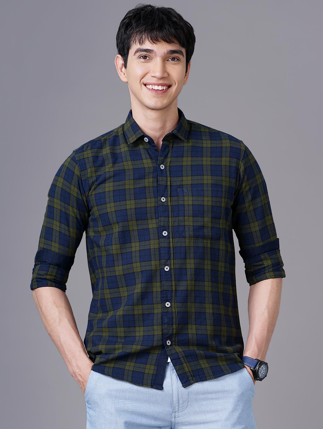 check print casual shirt - 18512107 -  Zoom Image - 0
