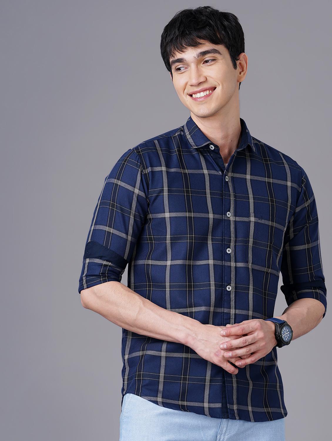 check print casual shirt - 18512117 - Zoom Image - 0