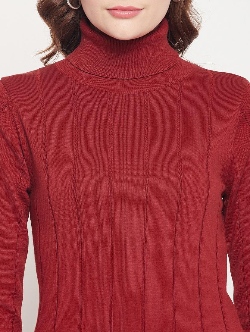 long sleeved solid regular pullover - 18512246 - Standard Image - 5