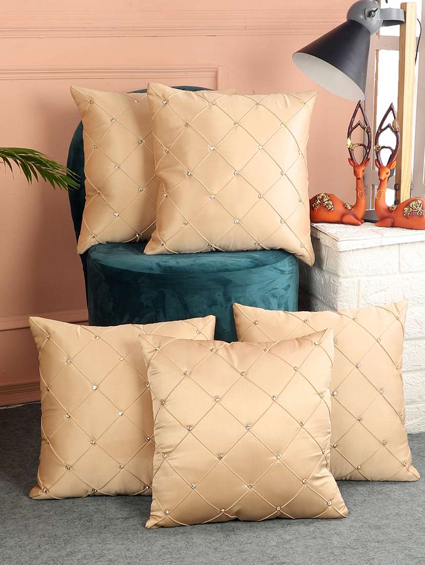 mnd villa polyester sofa cushion cover , 16x16 inch ,5 piece