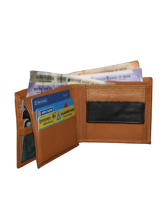 tan leather wallet - 18512537 - Standard Image - 3