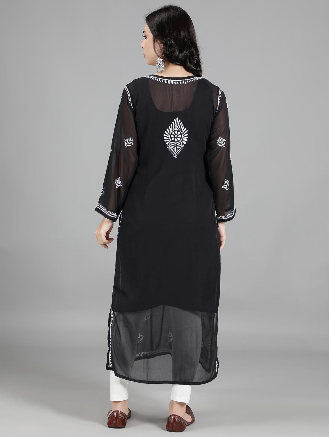 women's straight kurta - 18512667 - Standard Image - 3