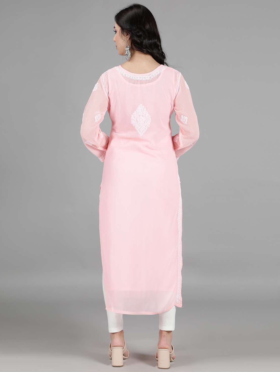 women's straight kurta - 18512672 - Standard Image - 3