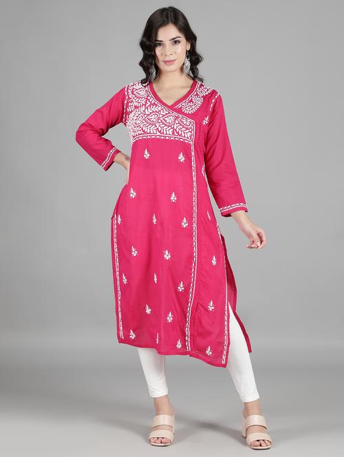 women's straight kurta - 18512682 -  Standard Image - 0