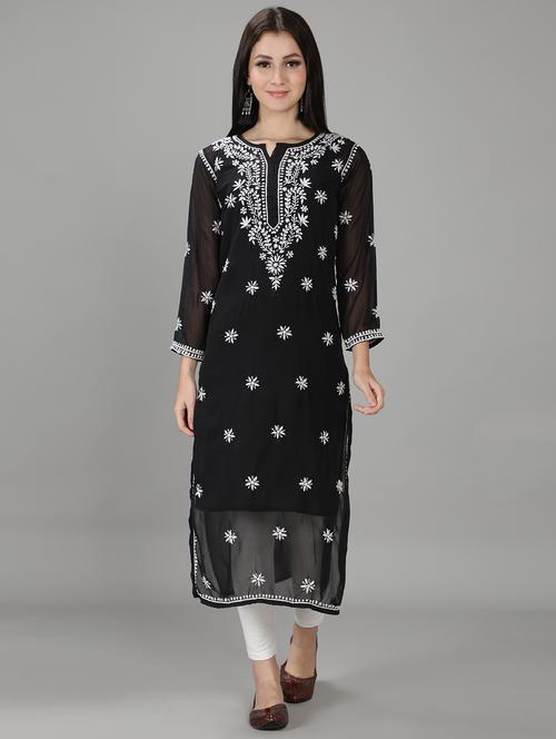 women's straight kurta - 18512695 - Standard Image - 0