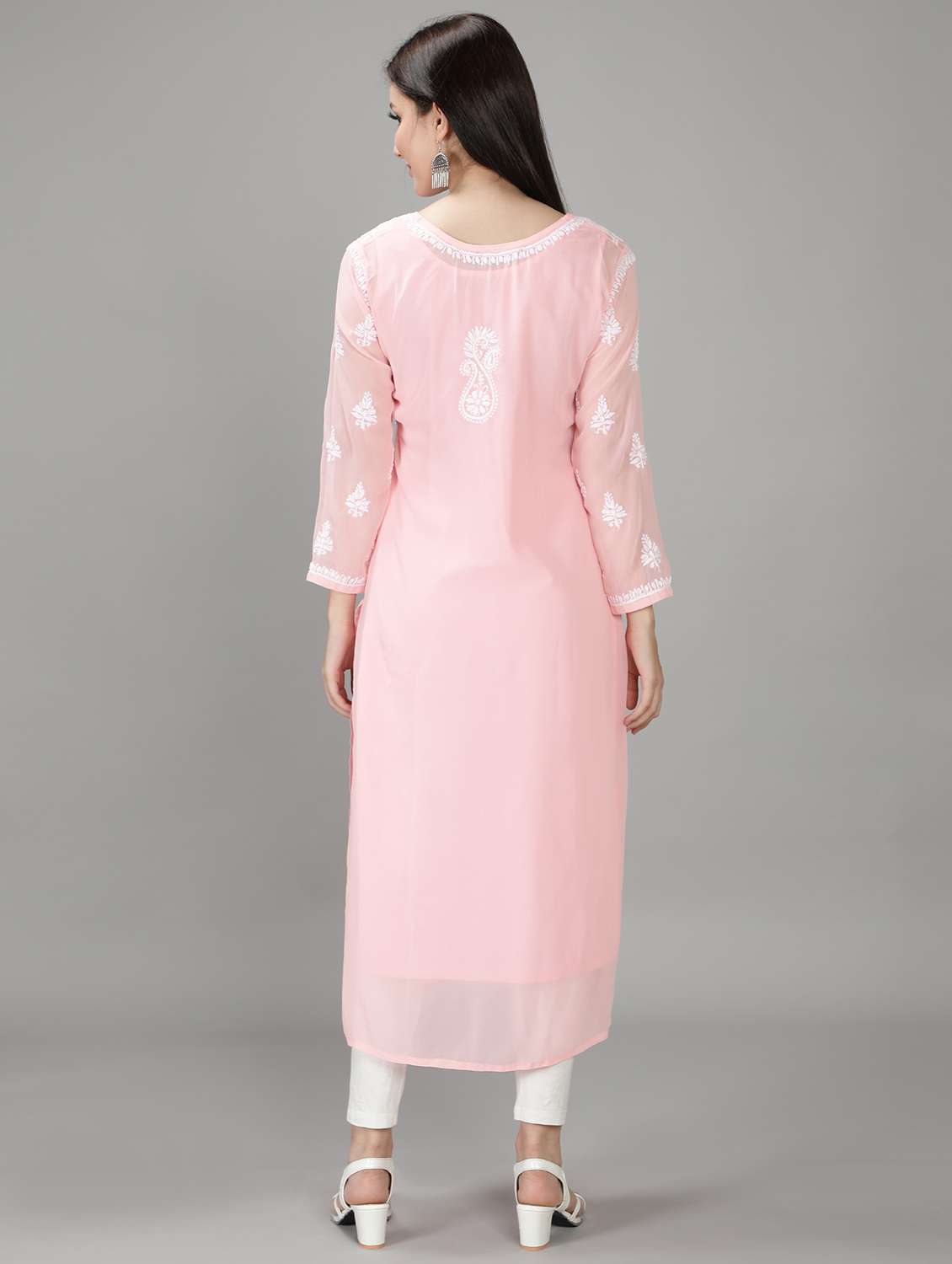 women's straight kurta - 18512700 -  Standard Image - 3