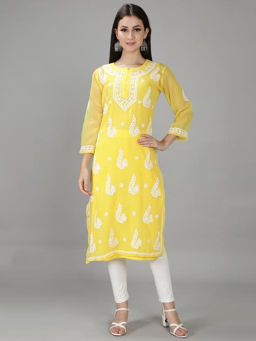 women's straight kurta - 18512719 -  Standard Image - 0