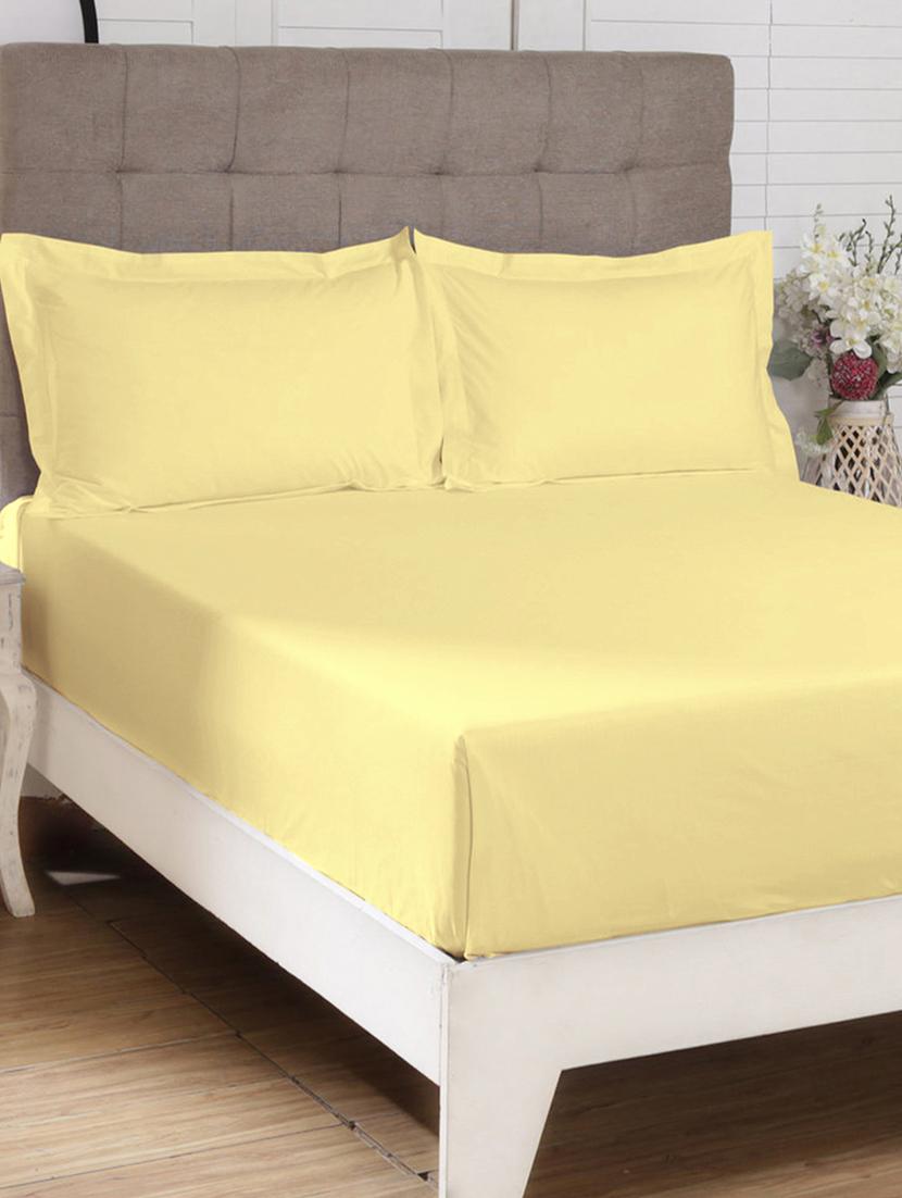 yellow cotton bedsheet - 18514208 - Zoom Image - 0