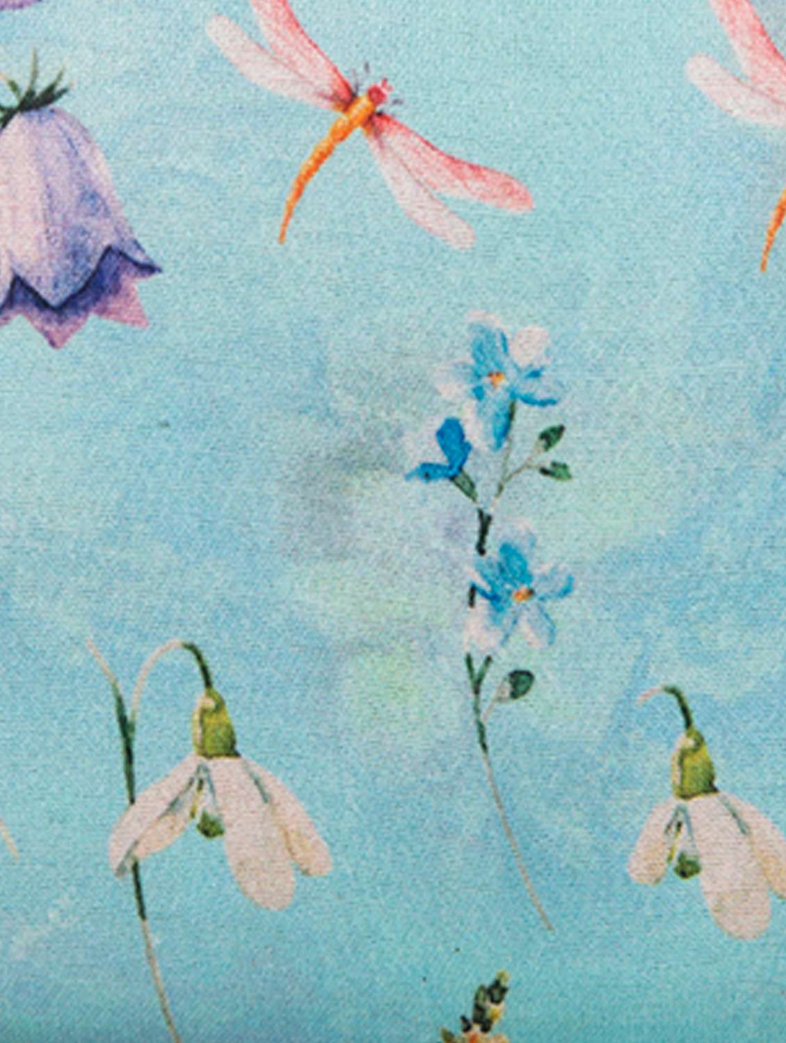 women light blue floral clutch box - 18514759 -  Standard Image - 3