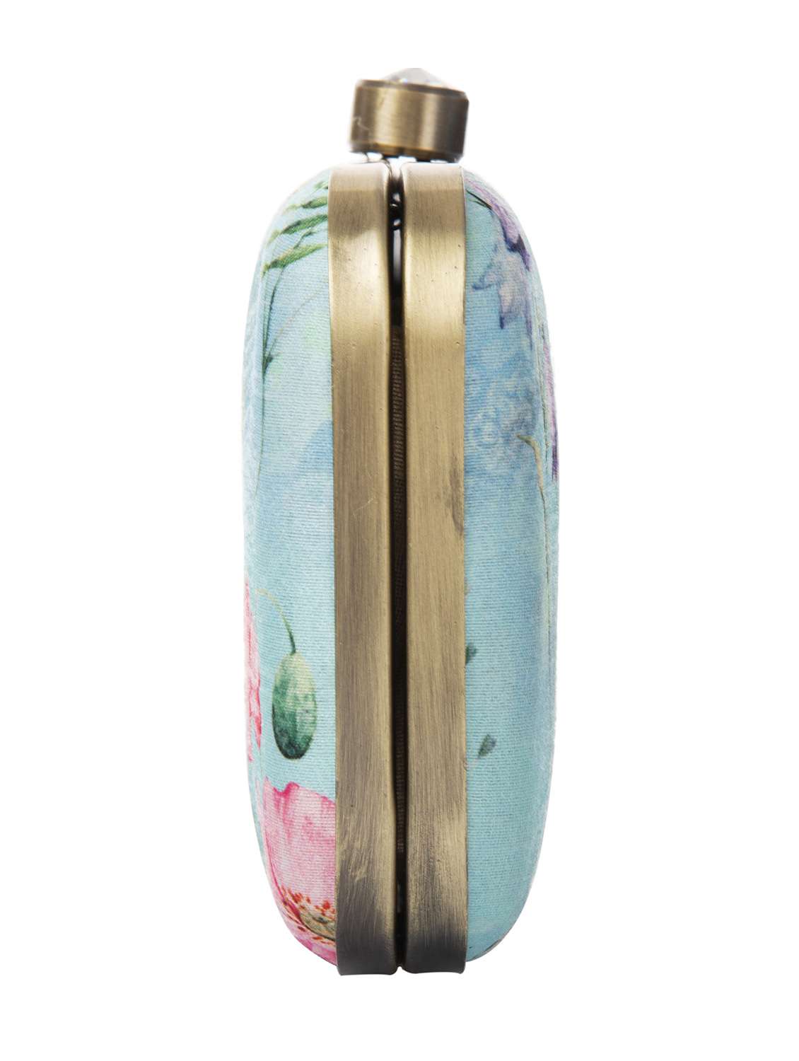 women light blue floral clutch box - 18514759 -  Standard Image - 5