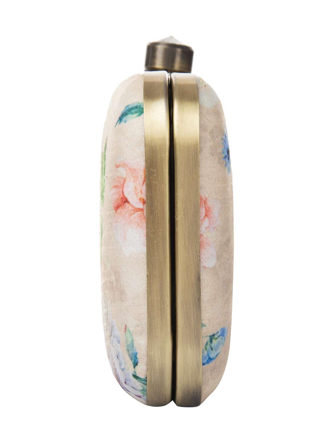 women beige floral clutch box - 18514760 -  Standard Image - 5