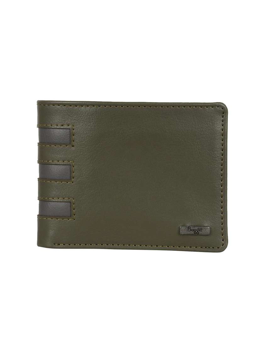 green pvc wallet