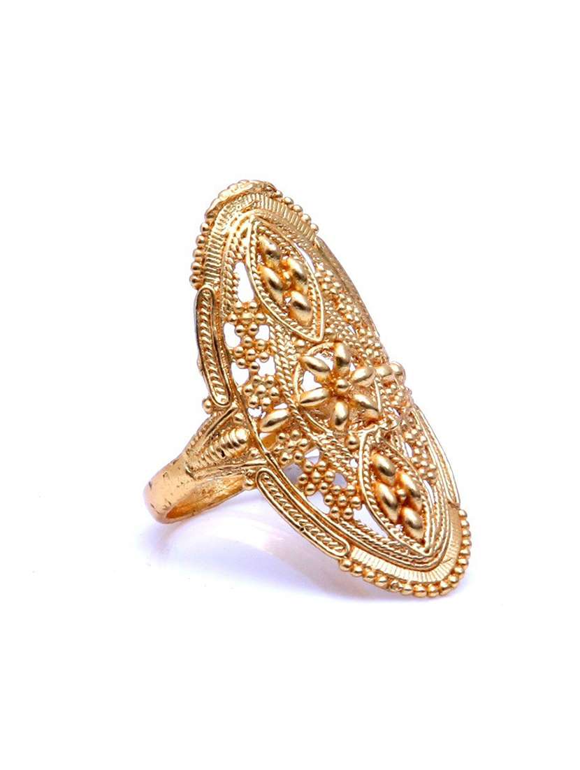 gold plated finger ring