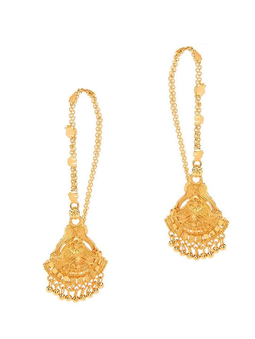 gold plated earcuff earring