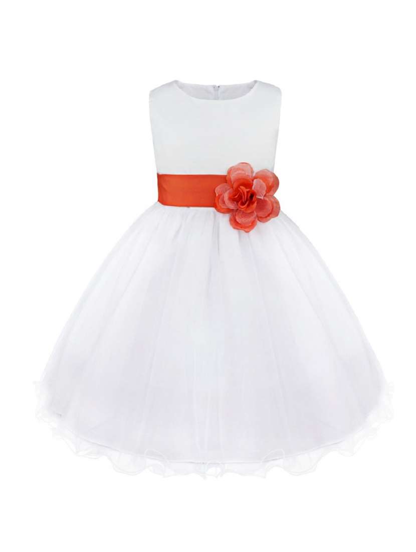 girls round neck sleeveless frock - 18517053 -  Zoom Image - 0
