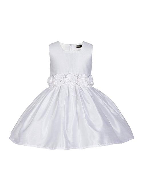 girls square neck sleeveless frock - 18517169 - Standard Image - 0