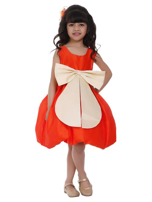 girls round neck sleeveless frock - 18517243 - Standard Image - 0
