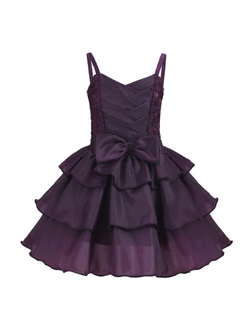 girls shoulder strap sleeveless frock - 18517324 - Standard Image - 0