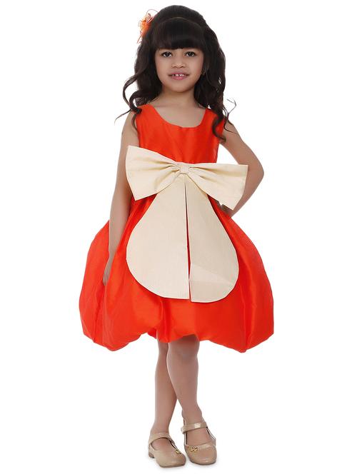 girls round neck sleeveless frock - 18517366 - Standard Image - 0