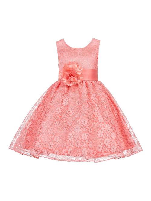 girls round neck sleeveless frock - 18517388 -  Standard Image - 0