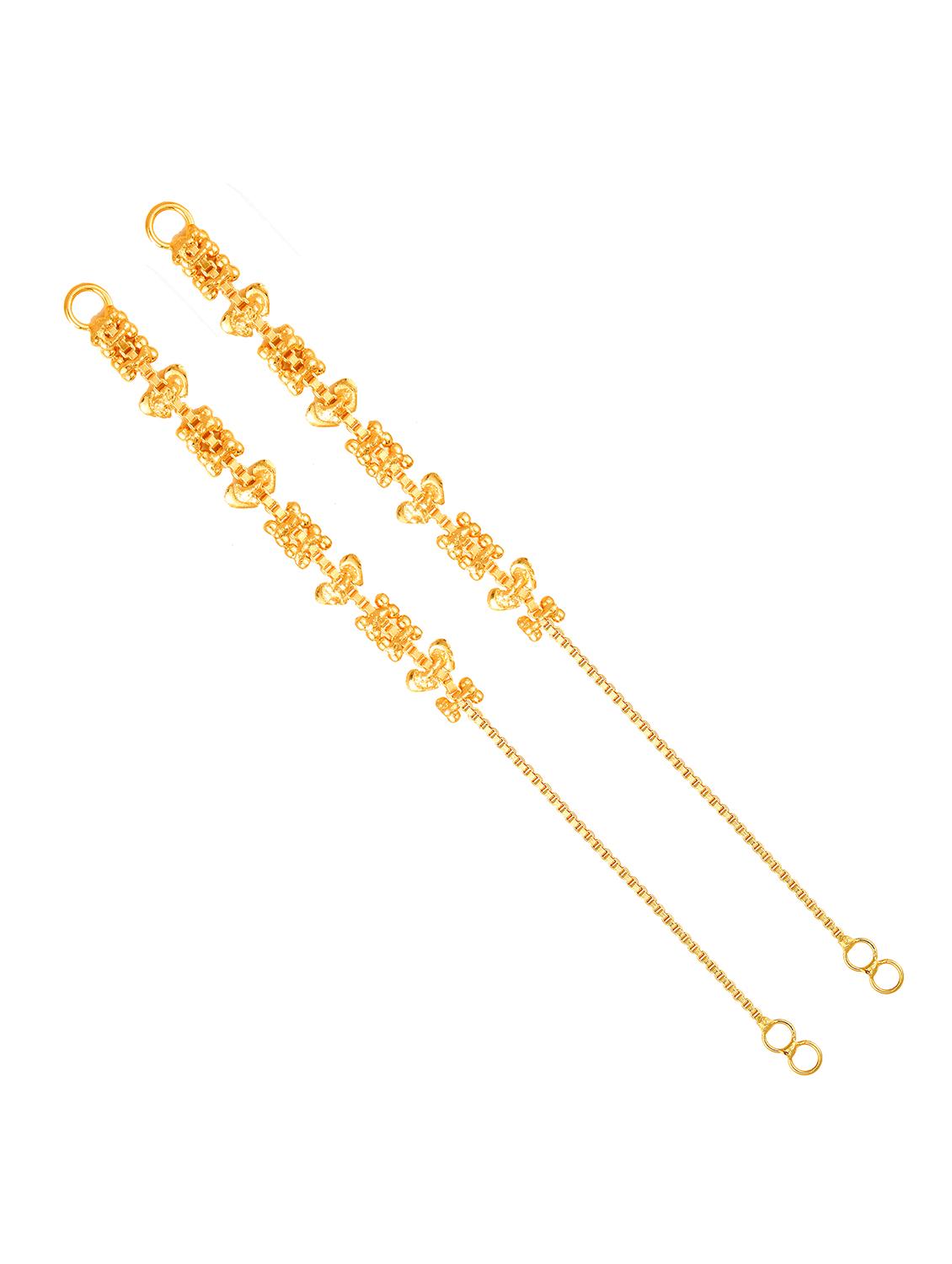 gold plated ear cuff earring - 18518683 - Zoom Image - 0
