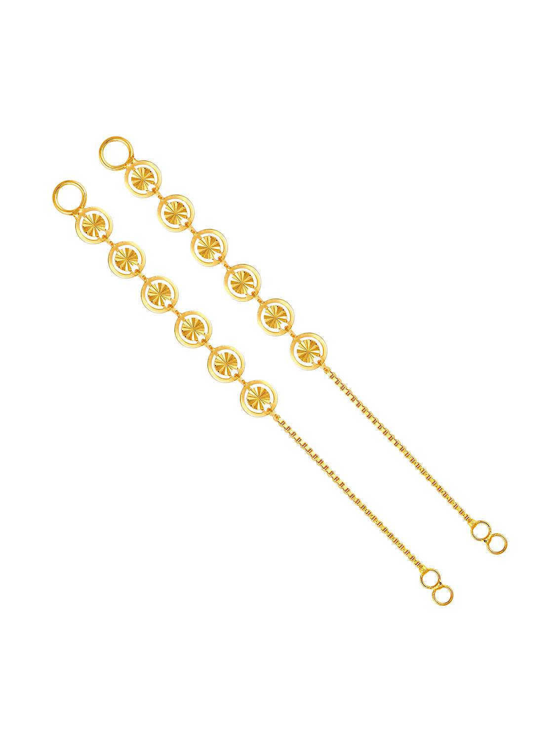 gold plated ear cuff earring - 18518684 -  Zoom Image - 0