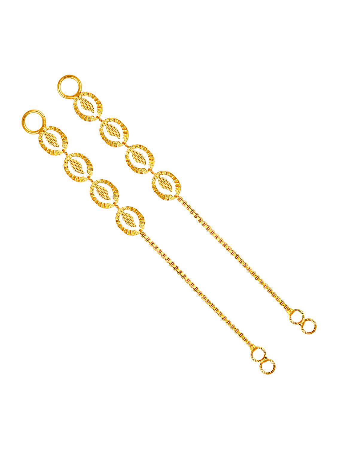 gold plated ear cuff earring - 18518685 - Zoom Image - 0