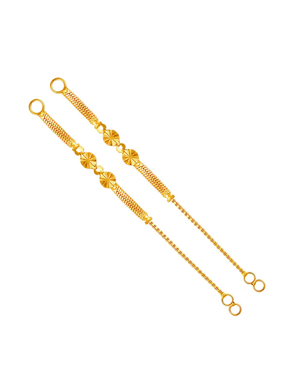 gold plated ear cuff earring - 18518694 - Zoom Image - 0