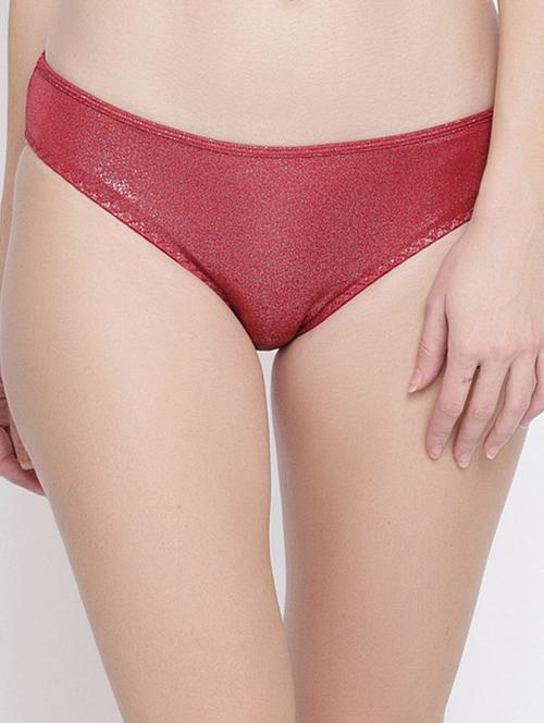 red solid bikini panty - 18519223 -  Standard Image - 0