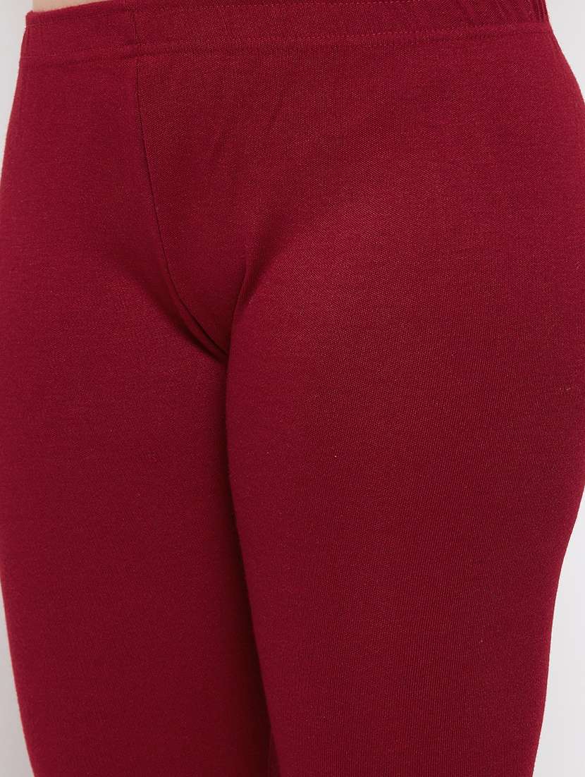 mid rise solid woolen legging - 18519359 -  Standard Image - 5