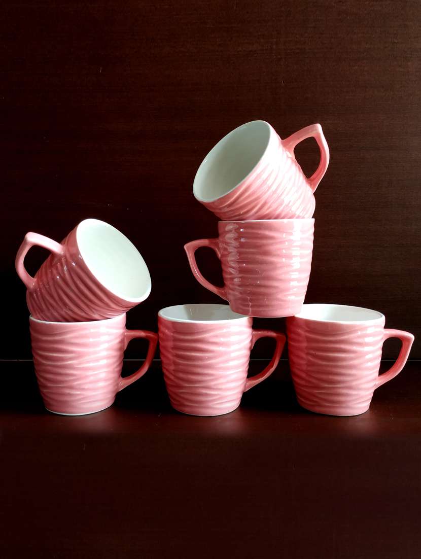 Designer Set Of 6 Cups | Cup Set | Tea Cups | Set Of 6 Cups | Ceramic