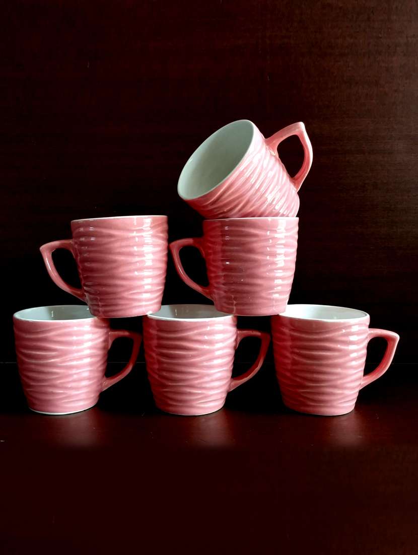 Designer Set Of 6 Cups | Cup Set | Tea Cups | Set Of 6 Cups | Ceramic