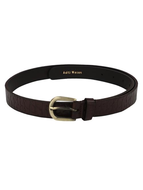 women brown leather belt  - 18519902 -  Standard Image - 0