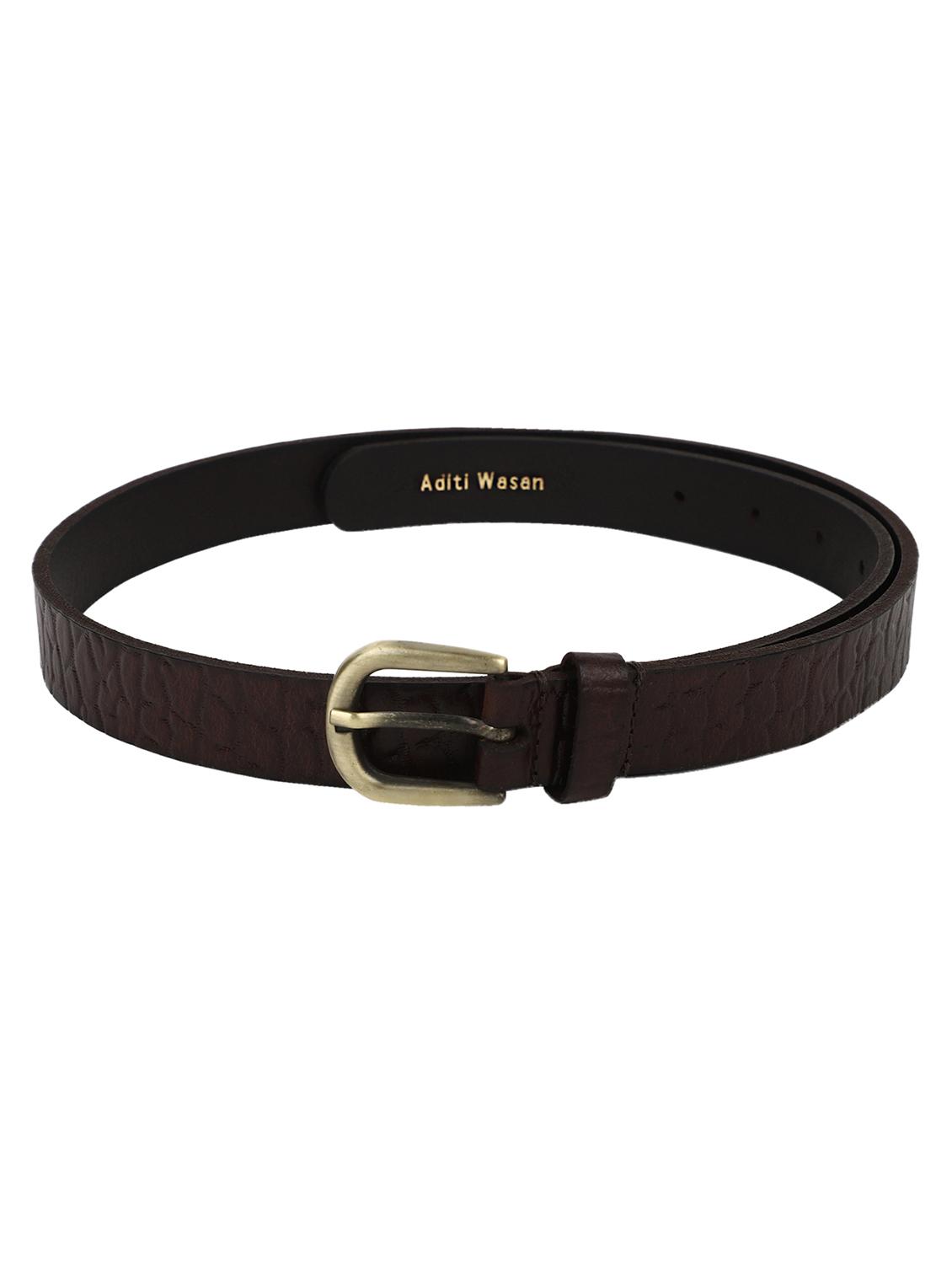 women brown leather belt  - 18519902 -  Zoom Image - 0